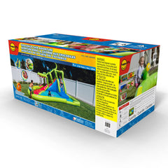 Happy Hop Crocodile Cave Adventure Inflatable Waterslide (3+ Years)