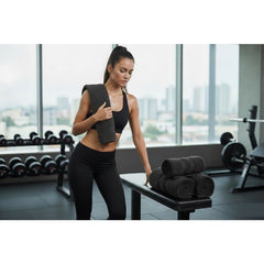 Pack of 4 Jumbo Bath Sheets Set 100% Egyptian Cotton (80x140 CM) Quick Dry 500GSM Highly Absorbent Soft Feel Bath Sheets XL Bathroom Towel Perfect for Daily Use