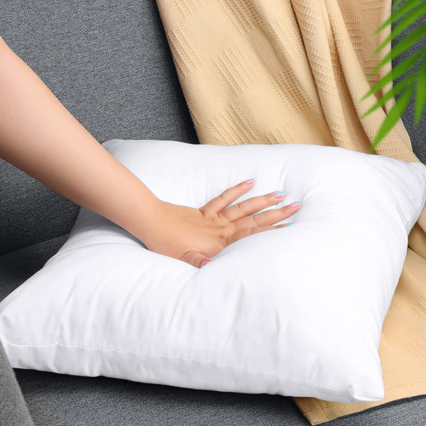 Utopia Bedding Cushion Inner Pads (Pack of 2), 45 X 45 Cm (18 X 18 Inches) Cushion Stuffer Inserts, Hollowfibre Pillows (White)