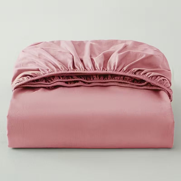 FORZA TEXTILES-25cm Mattress Depth Fitted Sheet – Everyday Bedding Essential Made to Hold Its Position on the Mattress, Easy Care Maintenance for Daily Living, Deep Pocket Construction with Firm Edge Support Keeps the Sheet Smooth and Secure, Helps Mainta
