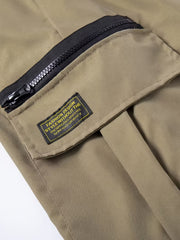 2pcs Men's Fashion Cargo Pants, Casual Loose Fit, Multi-Pocket Design, Durable Polyester, Ideal for Travel, Hiking, Outdoor Activities, Perfect for Spring and Autumn Outdoor Wear