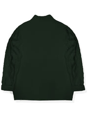 Men's Sweater, Half-high Collar Zip-up Cable Knit Sweater, with Adjustable Collar Opening, Crafted Using Classic Cable Knit Technique, Simple and Versatile, Suitable for Casual Daily Wear, Presenting a Mature and Stable Fashion Style, Ideal for