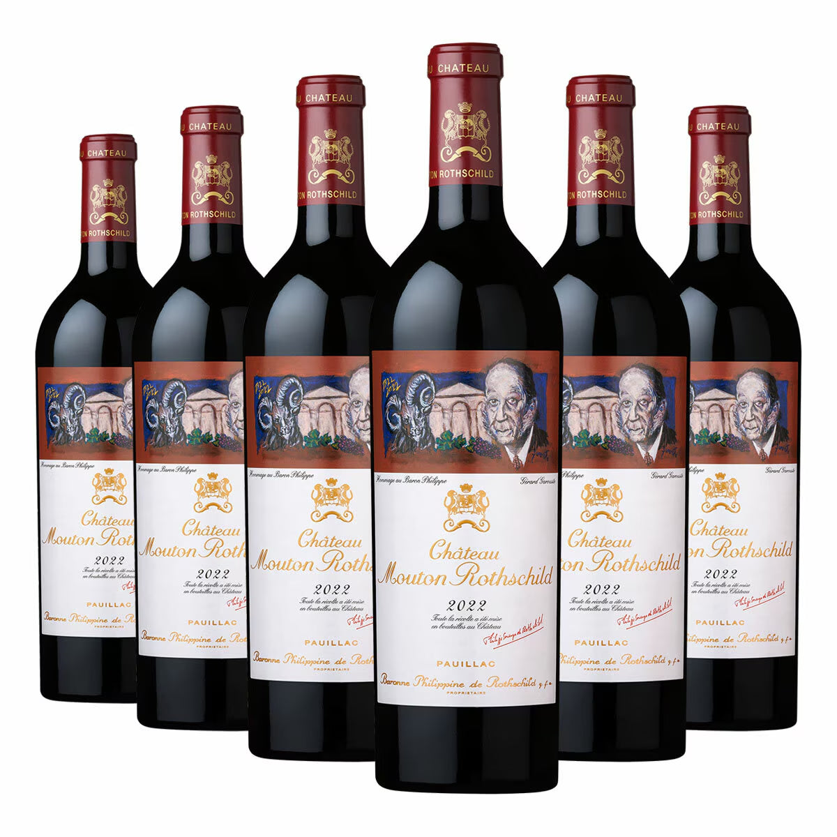 Chateau Mouton Rothschild Pauillac 2022, 6 X 75Cl