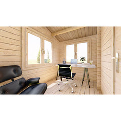 Shire Whinfell 44Mm Log Cabin 20 X 10Ft (6 X 3M)