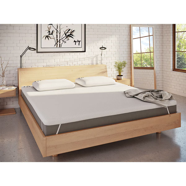 Panda Memory Foam Bamboo Mattress Topper, Super King