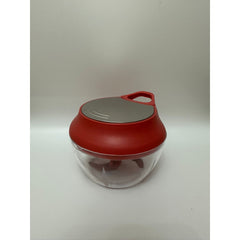 Manual Garlic Crusher and Chopper – Multifunctional Food Processor for Chopping Ginger, Onion, and Garlic