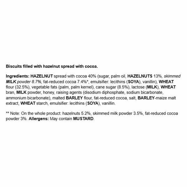 Nutella Biscuits, 28 Pack