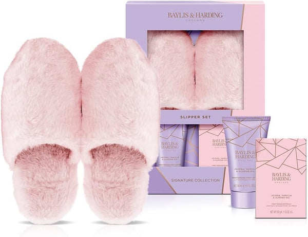 Baylis & Harding Jojoba, Vanilla & Almond Oil Luxury Pamper Gift Set (Pack of 1) - Vegan Friendly