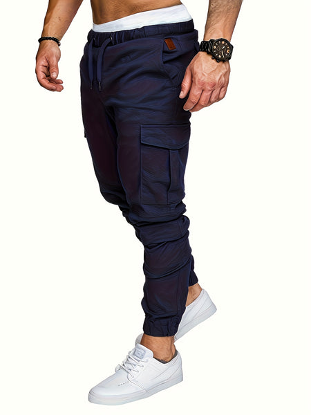 -Border Trade Men'S Outdoor Casual Cargo Pants (Multi-Color 3-Strip Set) More Cost-Effective
