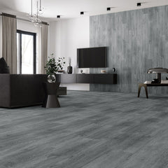 7/21/36pcs Grey Wood Effect Wall Panels Self-adhesive Floor Planks, 1/3/5m² PVC Flooring Vinyl Floorboard Floor Tiles for Living Room, Bedroom, Kitchen