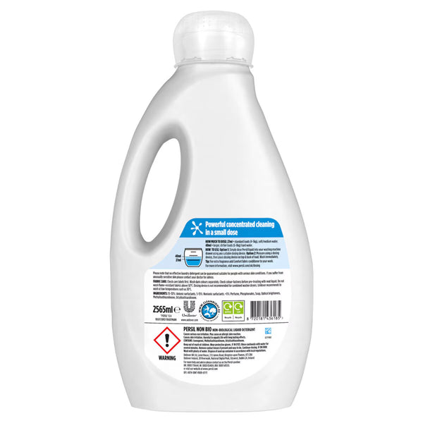 Persil Non Bio Laundry Liquid, 95 Washes (2.565L)