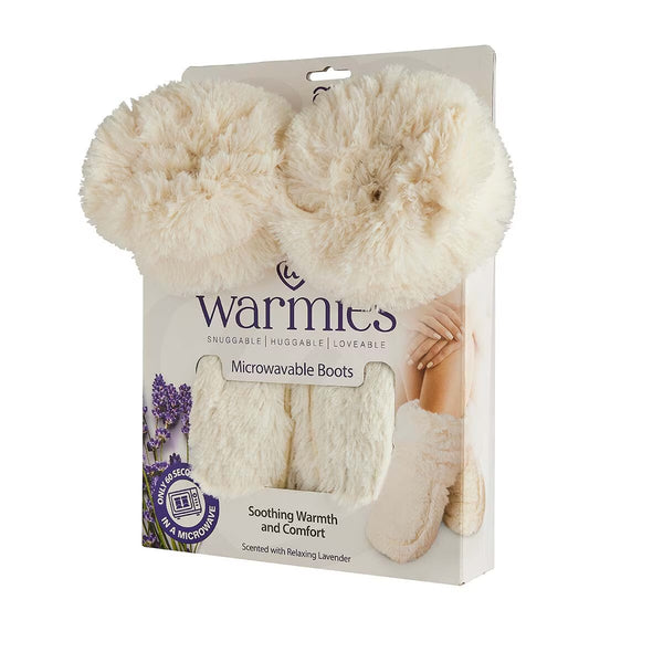 Warmies Fully Heatable Wellness Slipper Boot in 4 Colors