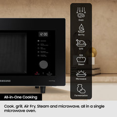 Samsung Smart Microwave Oven with Air Fryer and Steam, 32L MC32DB7746KC/E3