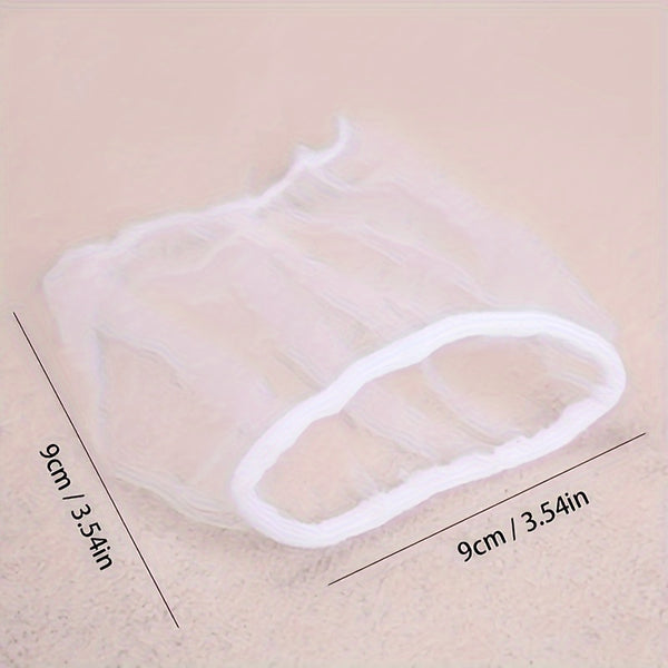 200pcs Kitchen Sink Strainer Bags, Disposable Anti-Clog Elastic Mesh Fits Most Drain Filters