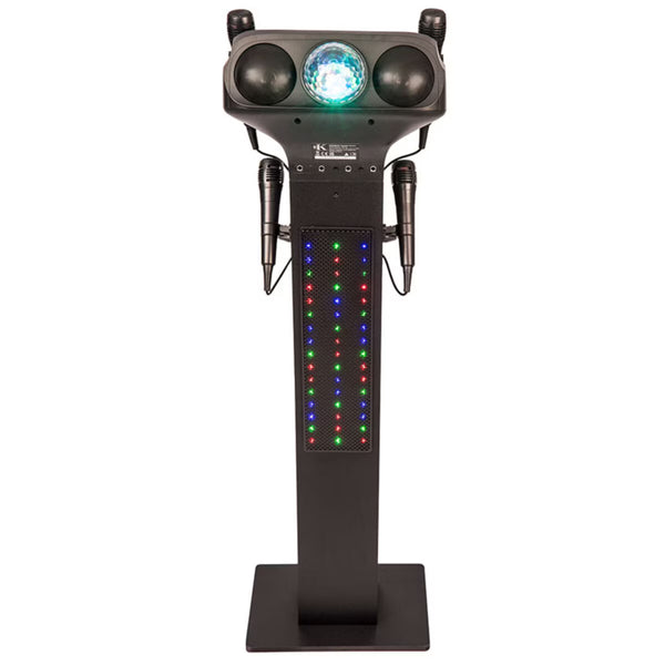 Easy Karaoke Bluetooth Pedestal Karaoke System with Light Effects, EKS468BT