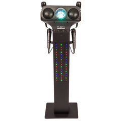 Easy Karaoke Bluetooth Pedestal Karaoke System with Light Effects, EKS468BT