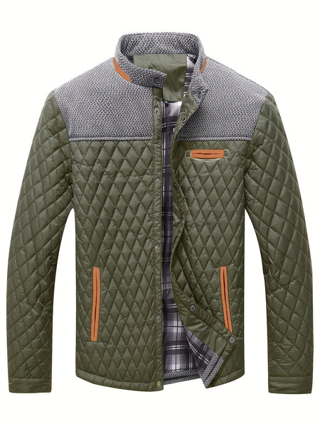 Men's Lightweight Warm Jacket, US Sizes