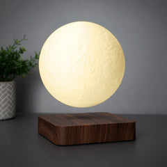 RED5 Rotating Floating Moon Lamp Spinning Magnetic Levitation LED Touch Light