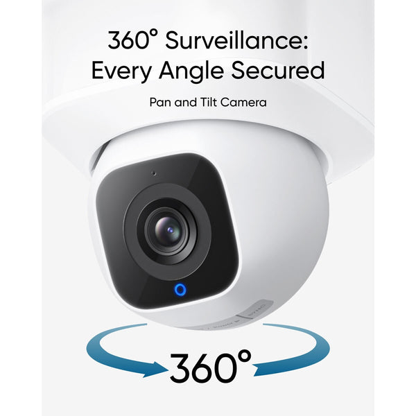 eufy Floodlight Cam E30 Outdoor Security Camera with Built-In Lights - No Monthly Fees