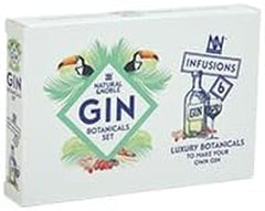 Gin Botanicals and Infusions Kit. Set of 6 Finest Botanicals and Spices for Gin