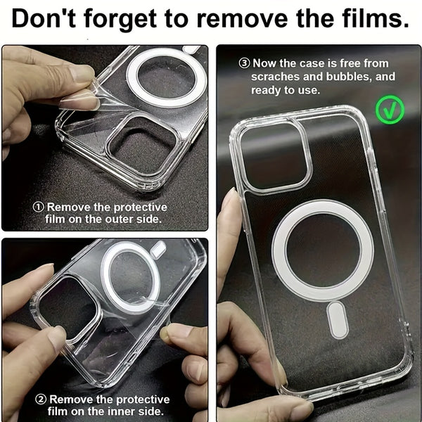 Phone Case - This Luxurious Ultra-Slim Phone Case, Designed for Iphone 17 Pro Max/17 Air/17 Pro, Supports Magnetic Wireless Charging And Is Compatible with for iphone Models 17/16/15/14/13/12/11 Pro, Featuring Anti-Drop Capabilities
