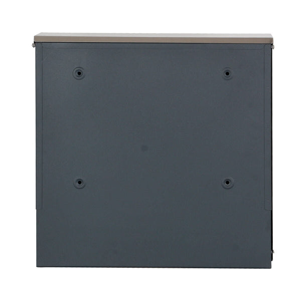 Phoenix Estilo Top Loading Letter Box MB0124KS in Stainless Steel with Key Lock
