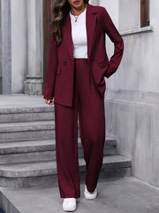 Fashionable And Elegant Women'S Suit Set