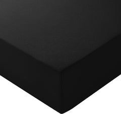Amazon Basics Soft Microfibre Single Fitted Sheet, Deep Pocket 12 Inch (30 Cm), White