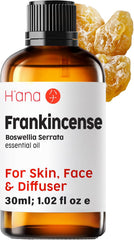 H'Ana Rose Essential Oil - 100% Pure and Natural Rose Oil for Face, Skin and Diffuser - with a Sweet, Fresh Scent, Smells like Fresh Roses - Symbolises Love and Beauty (30Ml)