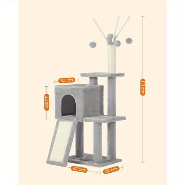 Cat Tree, Cat Tower for Indoor Cats, Kittens
