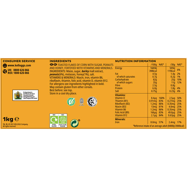 Kellogg'S Crunchy Nut, 2 X 1Kg
