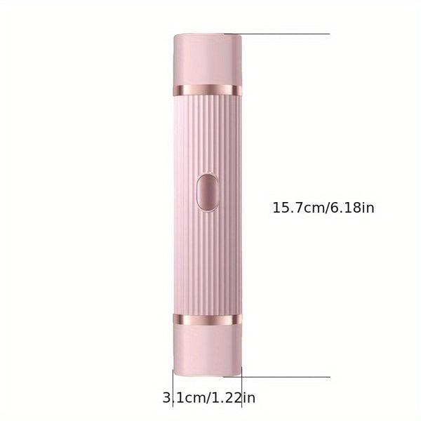 2-in-1 Women's Electric Shaver for Bikini, Eyebrows, Face, and Underarms Wet & Dry Trimmer