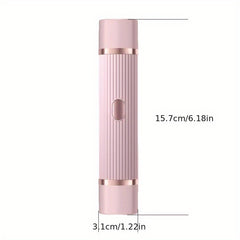 2-in-1 Women's Electric Shaver for Bikini, Eyebrows, Face, and Underarms Wet & Dry Trimmer