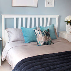 Luff 700 Thread Count 100% Organic Bamboo Duvet Set Grey