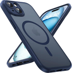TOCOL Magnetic for Iphone 17 Pro Max Case 6.9-Inch, Compatible with Magsafe, Full Camera Protection, Built-In Magnetic Ring, Drop Protection Shockproof Translucent Matte Phone Cover