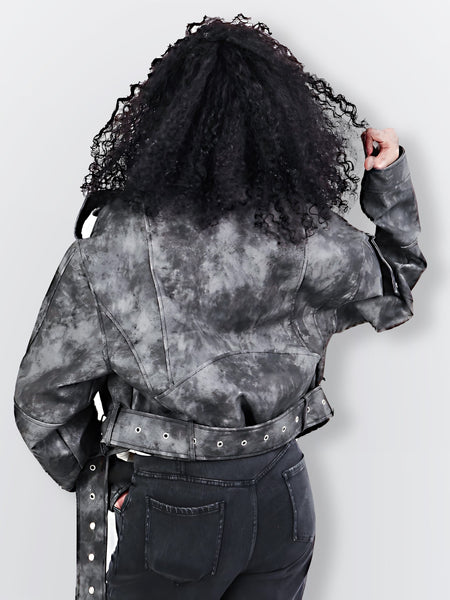 Women'S Long Sleeve PU Jacket For Autumn And Winter, Faux Leather Jacket, Mothers Day Gifts For Mom