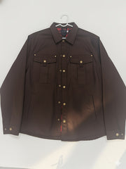 Men's Commuter Fashion Casual Solid Color Lapel Cargo Coat