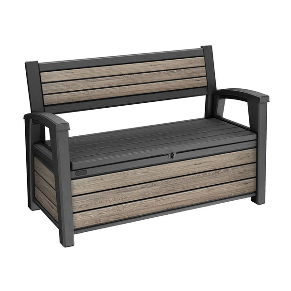 Keter Ashwood 227 Litre (60 Gallon) Storage Bench