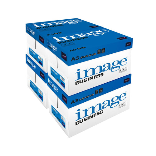 Image Business A3 80Gsm 4 Boxes of White Paper - 10,000 Sheets