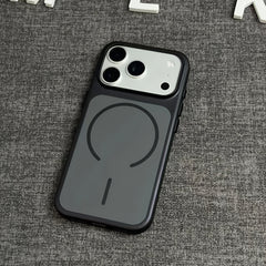 Phone Case: Fashionable Electroplated Magnetic Phone Case Compatible with iPhone 17 Pro Max Slim Shockproof Matte Full Cover Protective Case