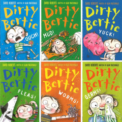 Dirty Bertie 6 Book Collection, Alan Mcdonald (5+ Years)