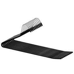 10pcs Space-saving Goose Z-shaped Pants Hanger Durable Metal Material Multi-functional Pant Storage Household Supplies, Clothing Store Pants Display Clothes Rack