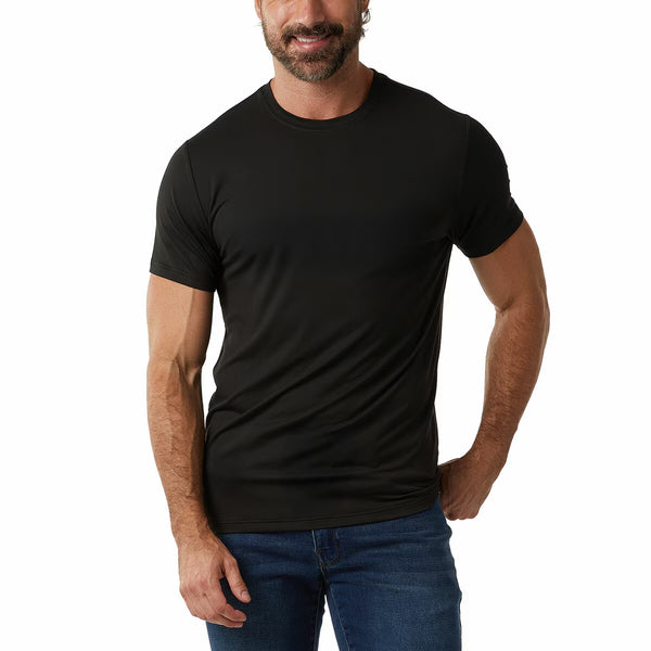 32 Degrees Men'S Cool T-Shirt 3 Pack in Black