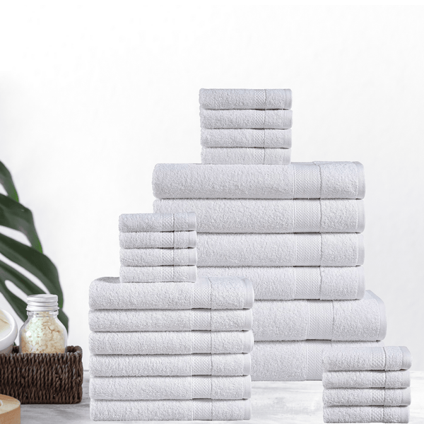10 Pieces Towel Bale Set - Premium Hotel Quality Hotel & Spa Quality, Ultra Soft, Quick-Dry & Highly Absorbent | Luxury Towels for Bathroom, Gym & Everyday Use