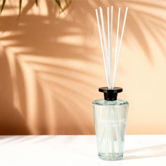REEF 1000ml Reed Oil Diffuser Set, Sandalwood, Teak Wood, Tobacco & Oud, Luxury Beautiful Home Fragrance for Bedroom Living Room Home Decor Office Essential Oil Reed Diffuser for Stress Relief