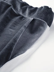Men'S Velour Tracksuit Sweatsuit Set Jogging Suits Full Zip Casual Jackets Pants 2pcs Outfit Athletic Workout