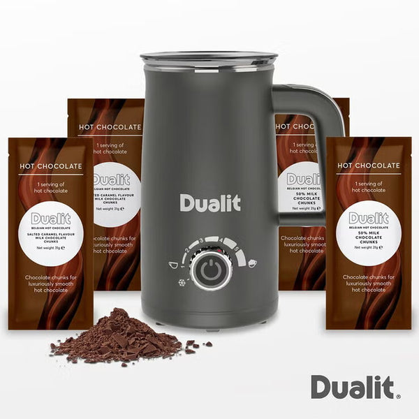 Dualit Milk Frother & Hot Chocolate Maker Max in Grey