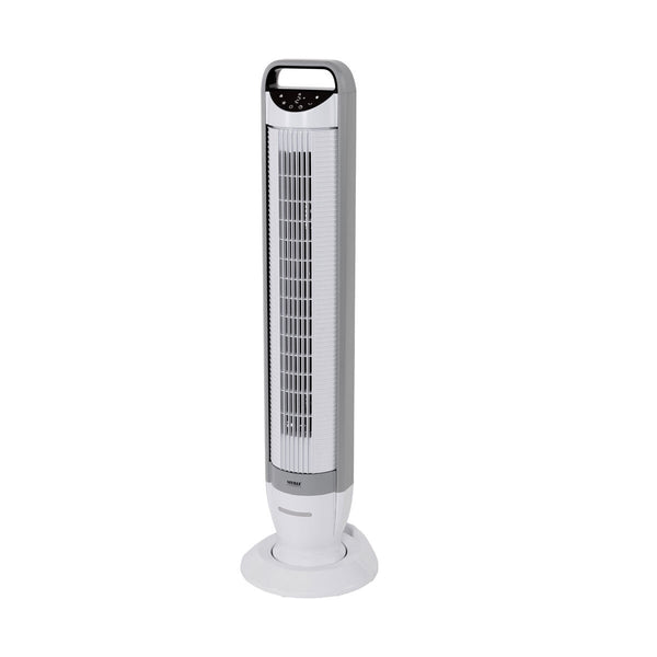 Seville Ultra Slimline Tower Fan with Night Light in White EHF10142