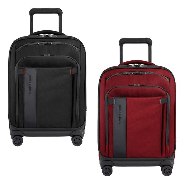 Briggs & Riley ZDX 53cm Carry-On Expandable 4 Wheel Spinner Suitcase in 2 Colours