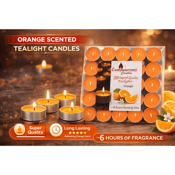 Premium Scented 6hrs candles pack of 20 | 6 to 8 hrs Burning time | Premium Quality | Different Fragrances | Gifting quality |